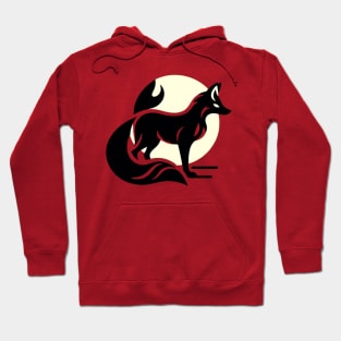 Fox  silhouette Hoodie